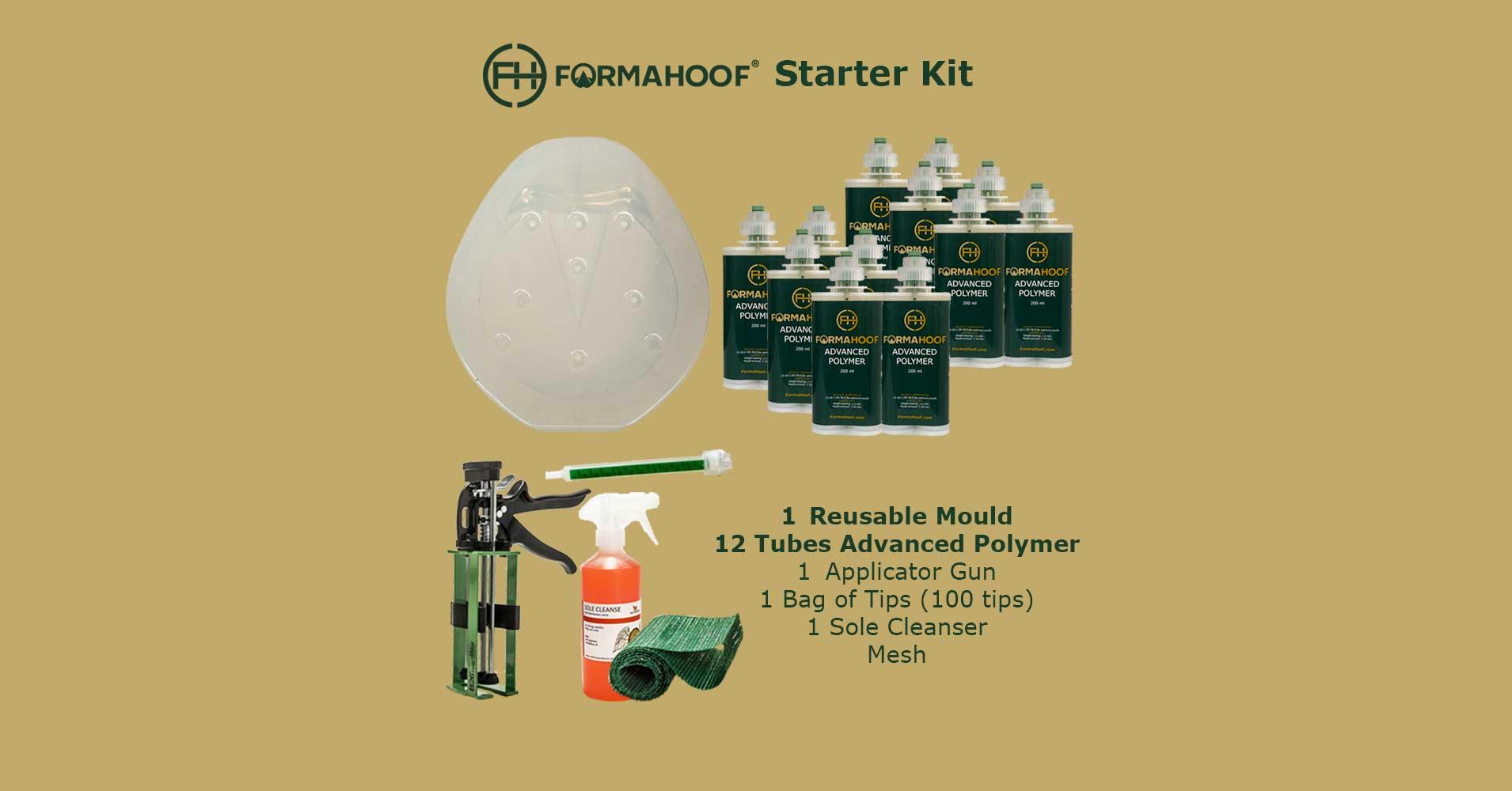 Product FormaHoof Starter Kit - Reusable Hoof Protection and Repair image