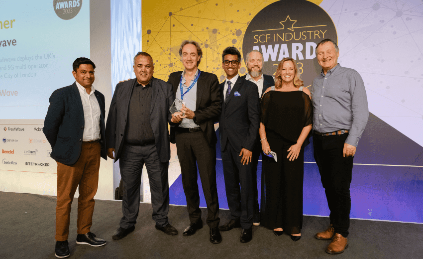 Product Freshwave wins “Outstanding small cell technology in commercial use” for first-of-its-kind project with the City of London image