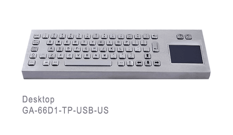 Product Stainless Steel Trackpad Keyboard | GETT Asia image