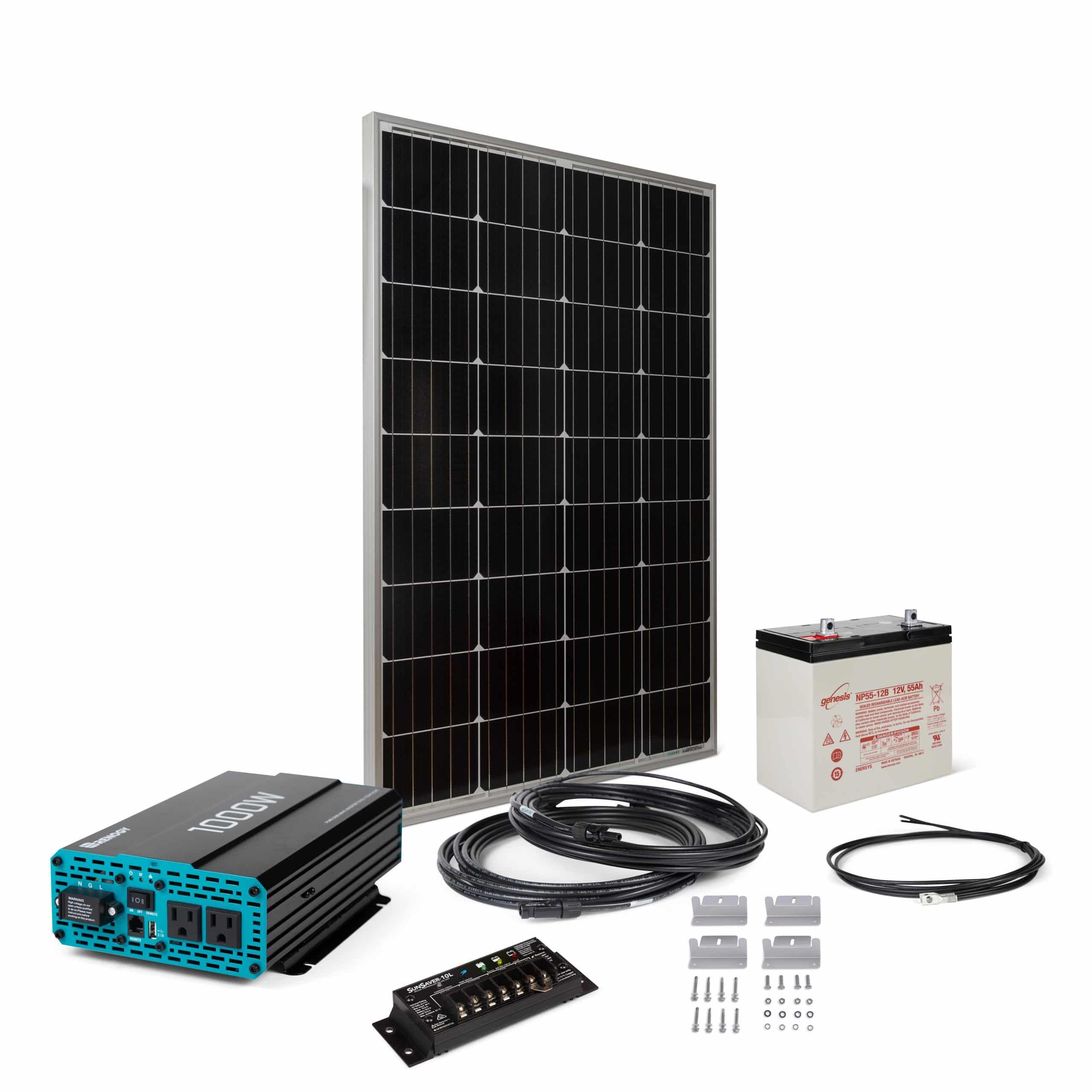 Product Explorer 100 Off-Grid Portable Solar Kit for RV, Trailer, Boats image
