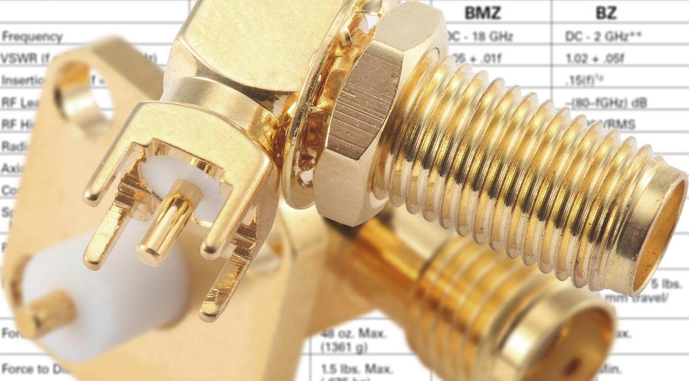 Product RF Connector Catalogue - HB Radiofrequency image