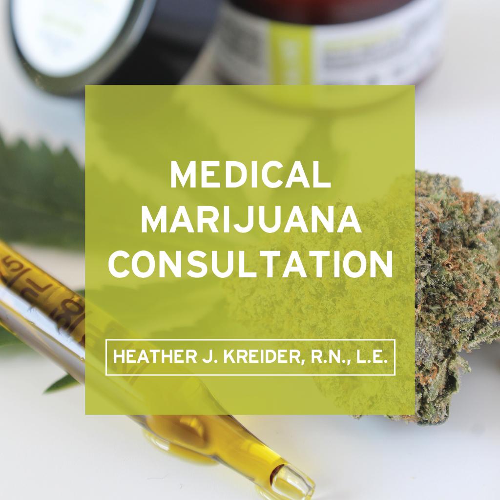 Product Medical Marijuana Consultation | Heather J. Kreider, R.N., L.E. - Hempfield Botanicals image