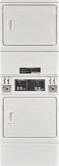 Product Econ-O-Dry Stacked Gas Dryer Model: KSGBXAGS115TW01 - Laundry Services Company image