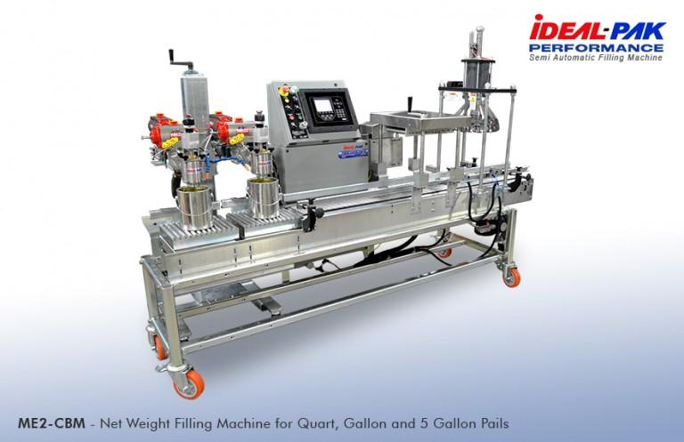 Product: The Versatile me2-Cbm Net Weight Filling Machine for Quarts