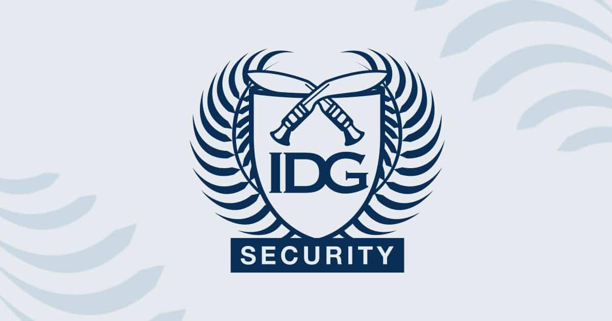 Product Physical protection & specialist skills - IDG Security image