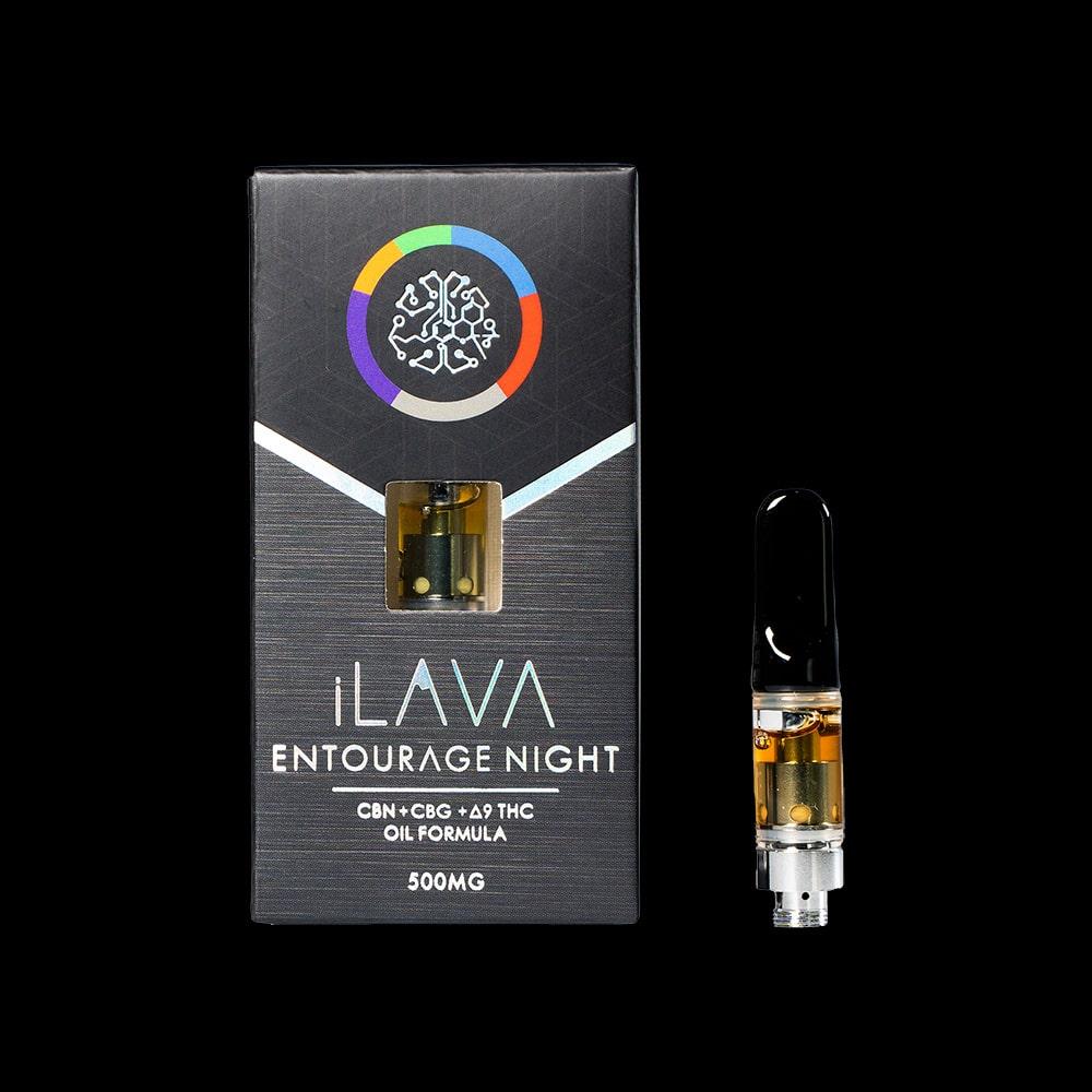 Product: Entourage Night Multi Cannabinoid Vapes - iLAVA