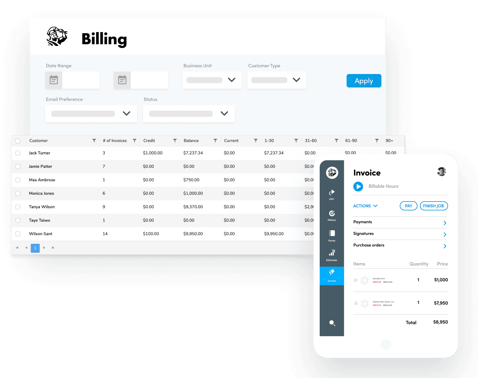 Product: Electrical Invoicing Software | ServiceTitan