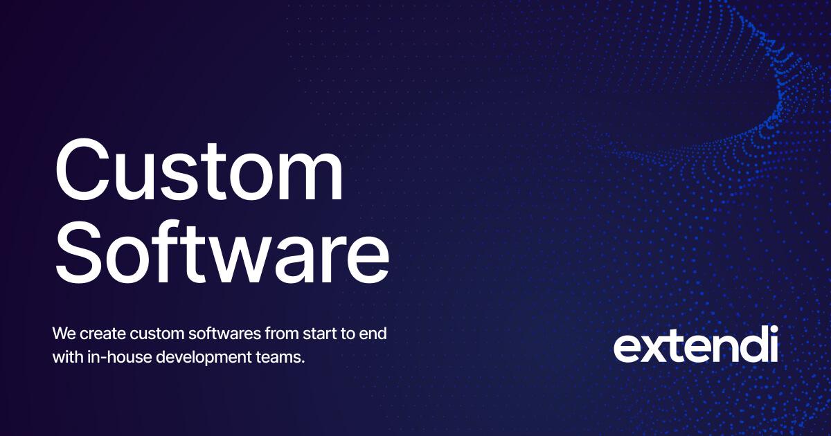 Product Extendi | Custom Software development at Extendi image