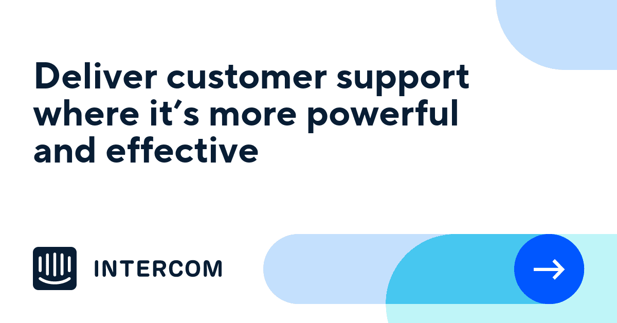 Product Customer Support Software | Intercom image