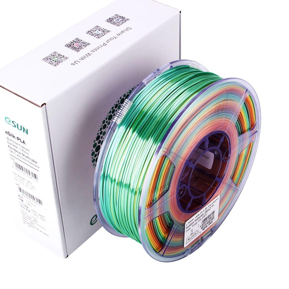 Product Filamentos ESUN PLA Silk Arcoiris - Imperio 3D image