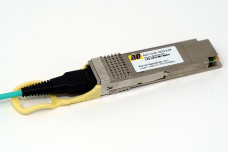 Product AOC-Q-Q-100G-20M-NV | Arista | 100GE BASE-AOC QSFP+ Active Optical Cable (AOC) assembly, 20 meters | InterOptic image