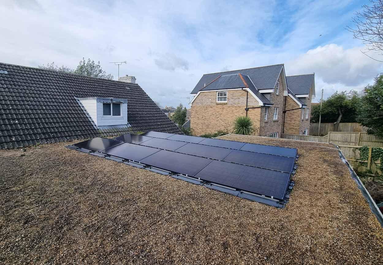 Product Solion Flat Roof Solar Pv System Isle of Wight - Island Renewables image