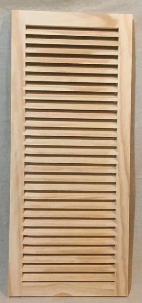 Product 14x32 Wood Return Air Grille (Panel Only) | WoodAirGrille.com image
