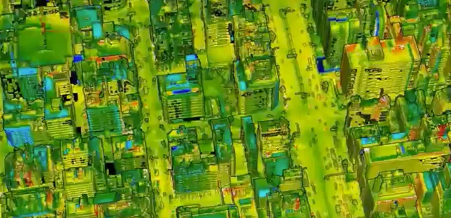Product High Resolution and Accurate Thermal Mapping Image with Lidar Data - ITRES Research Limited image