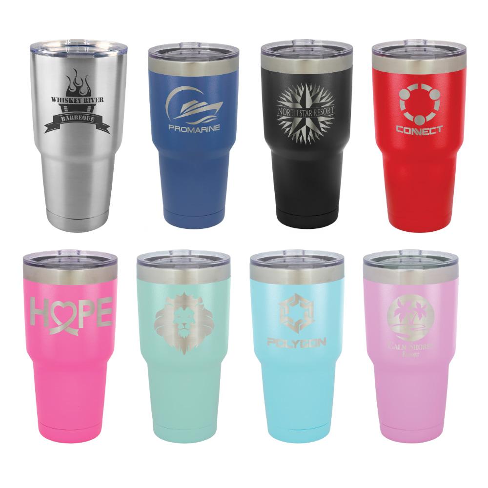Product: 30 oz Classic Insulated Stainless Steel Tumbler - 8 Colors | Lazerworx Design Studio - Custom Laser Engraved Stainless Tumblers