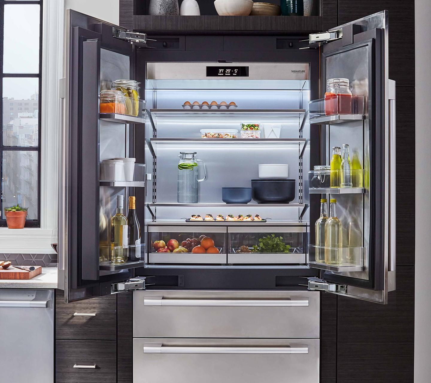 Product Built-In French Door and Side-by-Side Refrigerators | Signature Kitchen Suite image