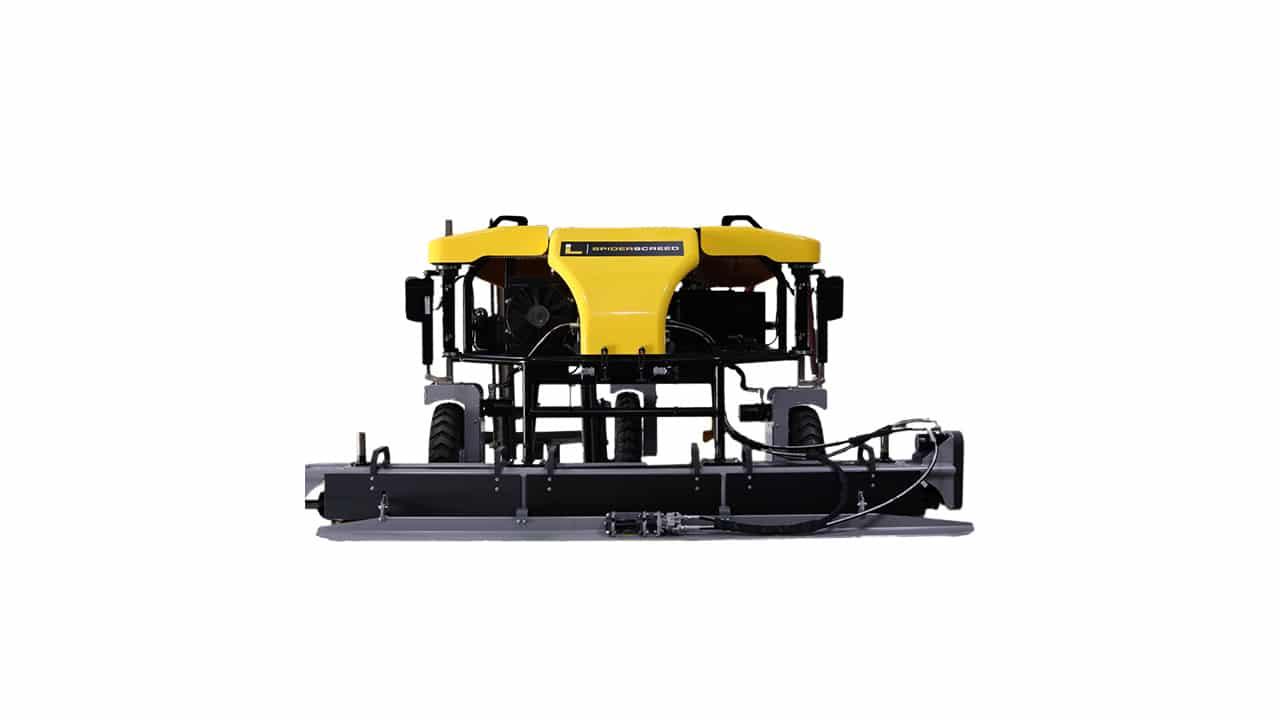 Product SPIDERSCREED Compact Drive In Laser Guided Concrete Screed For Sale image