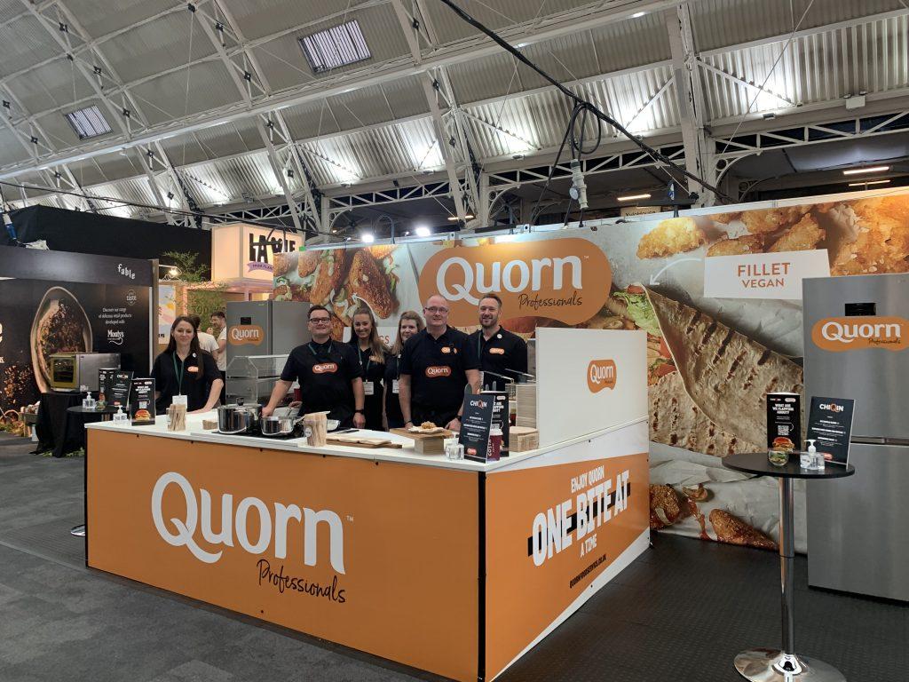 Product Quorn's Chef Demo Exhibition Stand at Plant Based World Expo 2021 image