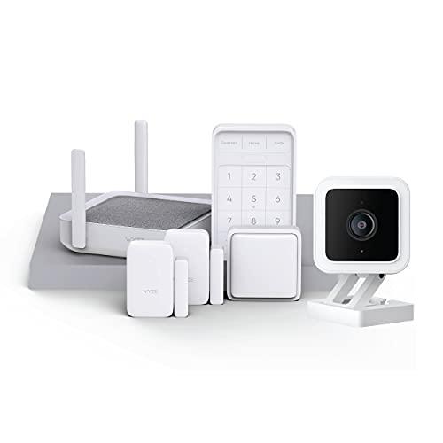Product Wyze Home Security System Sense v2 Core Kit with Hub, Keypad, Motion, Entry Sensors (2) with Wyze Cam v3 Indoor/Outdoor Camera, 6 Month Subscription Included - Your-Doorbell image