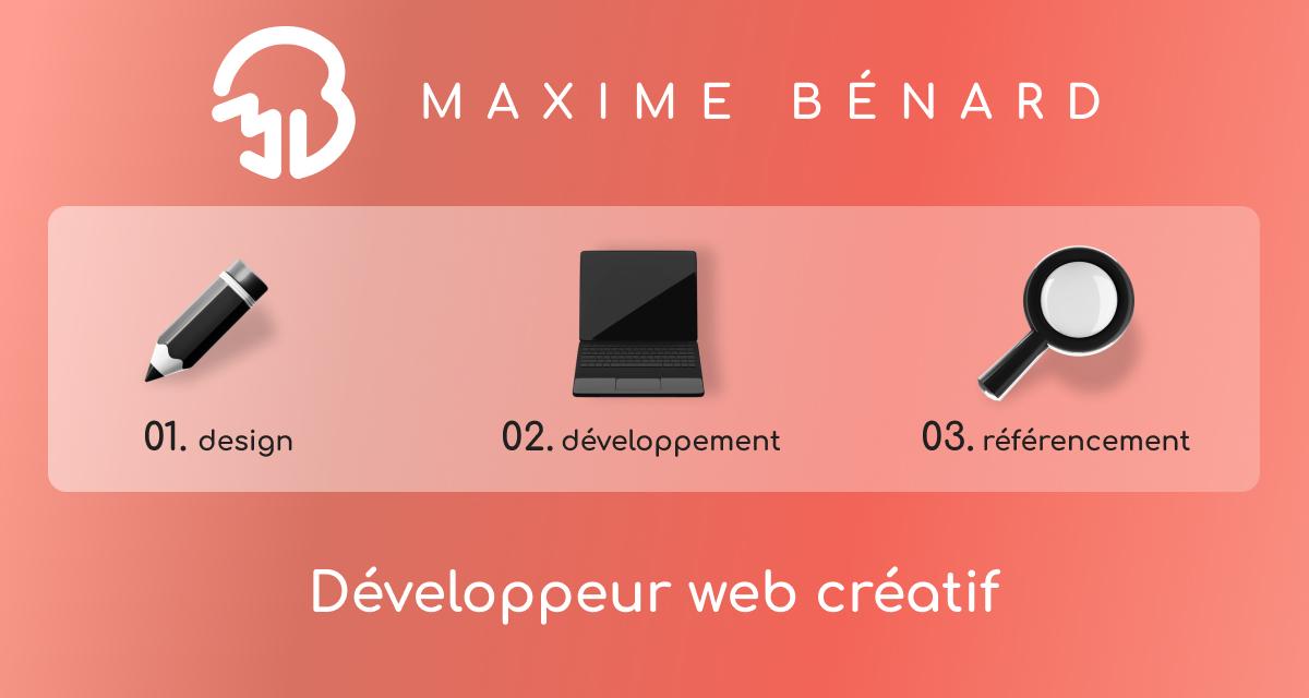 Product Mes services - Maxime Benard - Développeur web freelance image