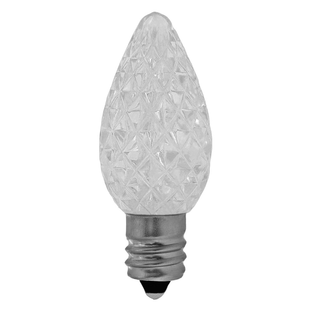 Product C7 Christmas Lights Faceted Warm White in 120V E12 - Miray Tech image