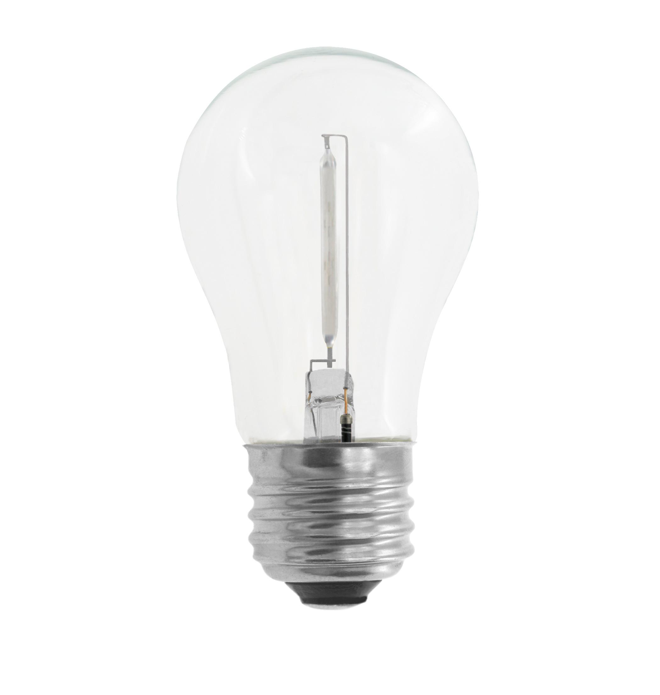 Product A15 Led Bulb Light Bulbs Clear Glass Blue in 120V E26 - Miray Tech image