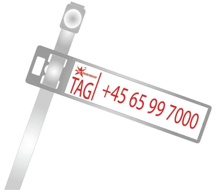Product: TAG Sign - MODU Valves A/S