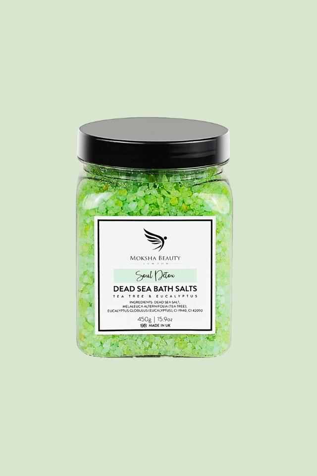 Product Tea Tree Salt For Bathtub - Moksha Bodycare image