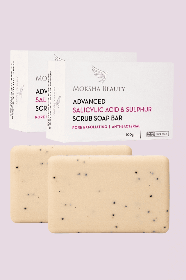 Product Exfoliating Face Scrub Soap - Moksha Bodycare image