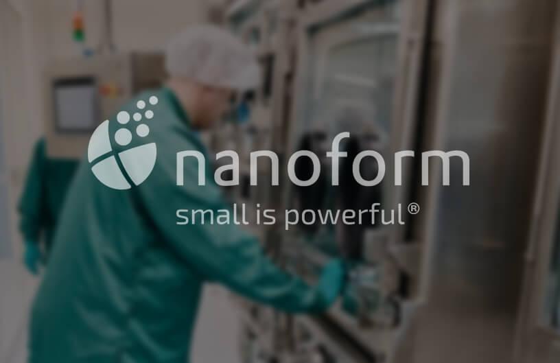 Product Nanoform strengthens GMP capabilities with Head of Manufacturing appointment – Nanoform small is powerful image