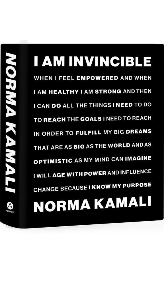 Product 
        I AM INVINCIBLE
        
            
        
        
        
        
            – Norma Kamali
        
     image