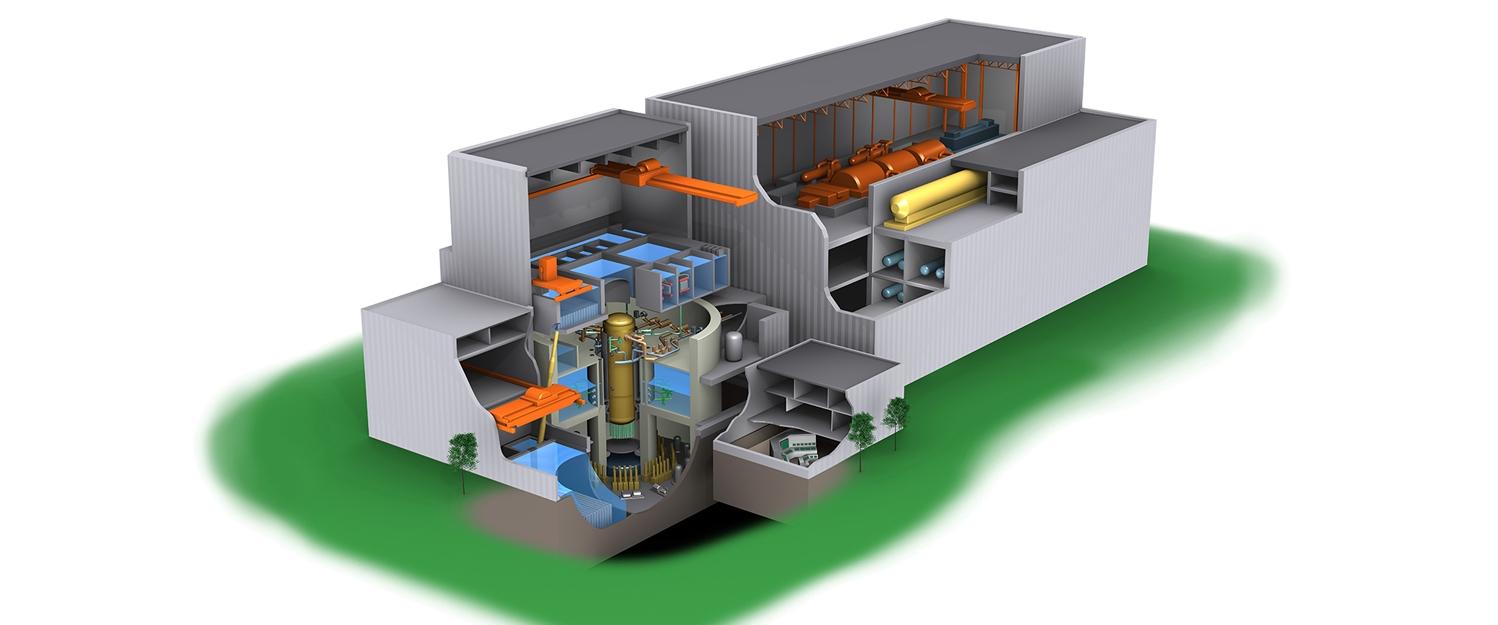 Product ESBWR (Economic Simplified Boiling Water Reactor) | GE Hitachi Nuclear Energy image