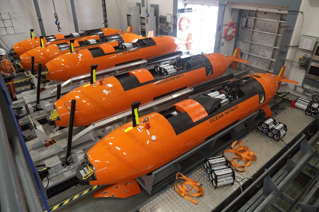 Product Ocean Infinity pioneers advanced AUV battery technology - Ocean Infinity image