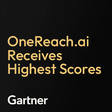 Product OneReach.ai Receives Highest Scores from Gartner in Customer Service and Human Resources Use Cases - OneReach.ai image