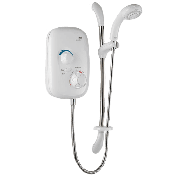 Product Mira Event XS Thermostatic Power Shower White and Chrome (1.1532.400) - Plumbsave image