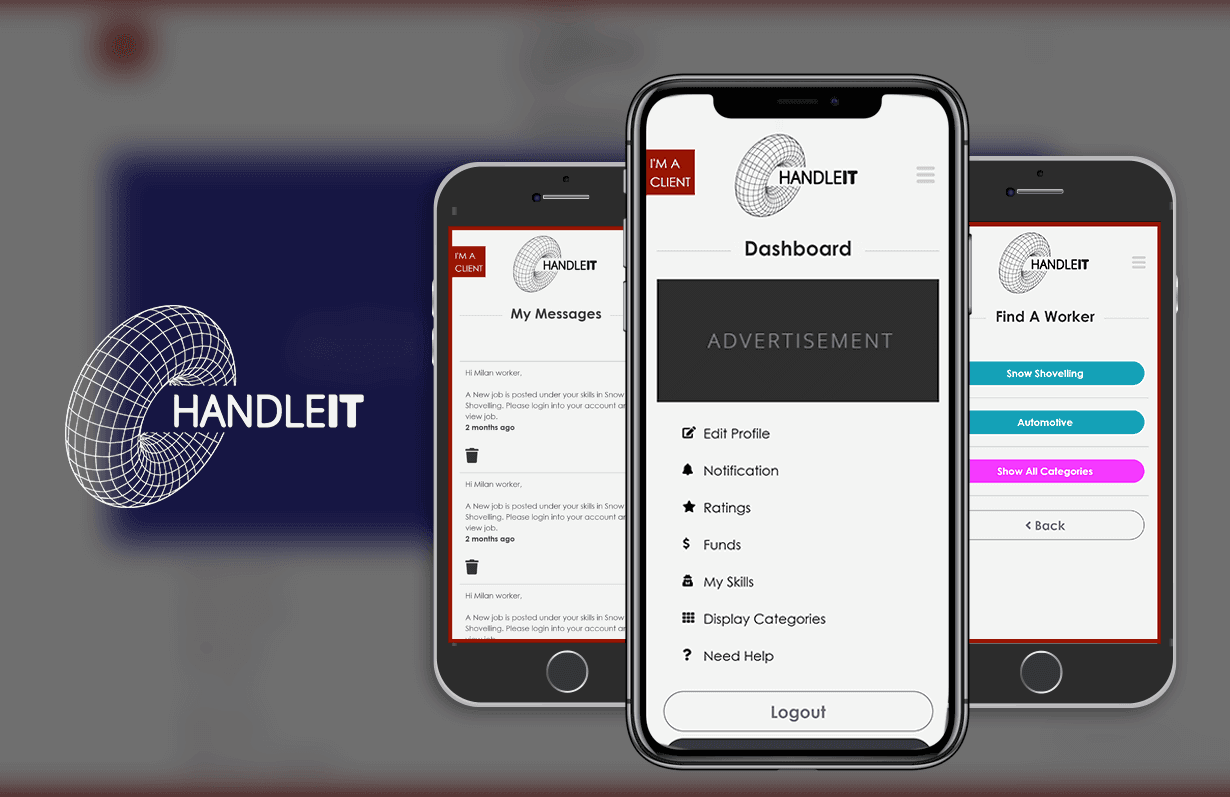 Product Handleit Mobile App Design & Developed by Proximate Solutions image