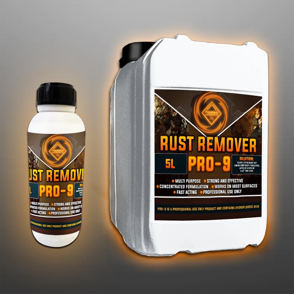 Product Pro-9 Rust Remover - Pureseal Services UK Ltd image