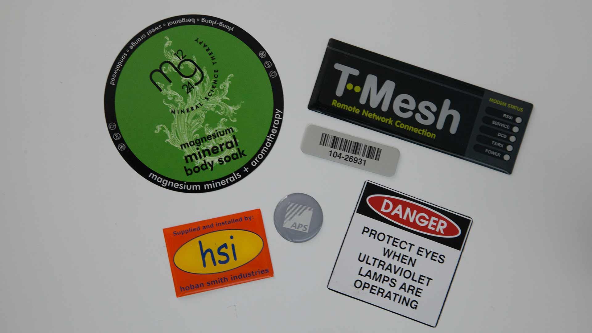 Product Lensed Labels Badging Solutions- Reid Print Technologies image