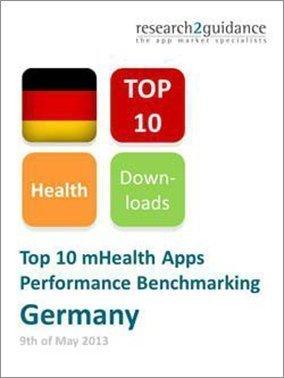 Product: research2guidance - Germany Top 10 mHealth Apps Performance Benchmarking 2013