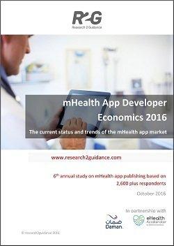 Product: research2guidance - mHealth Economics 2016 – Current Status and Trends of the mHealth App Market