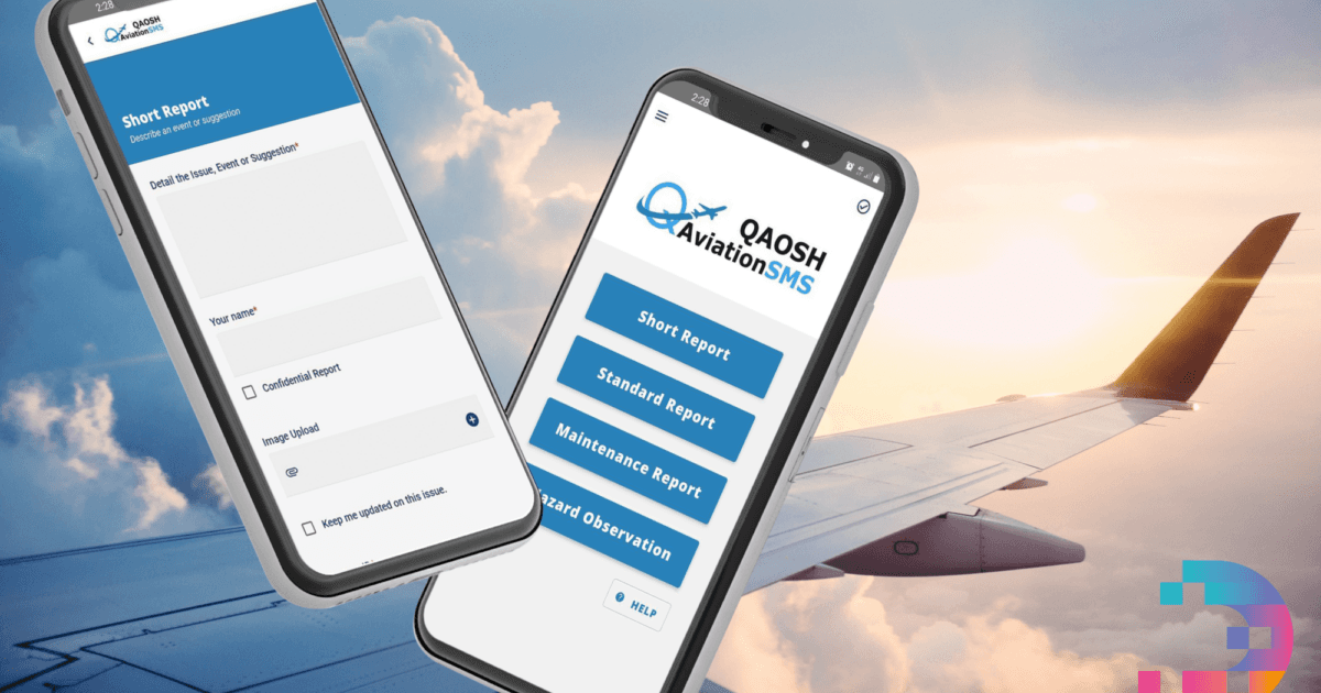 Product Aviation Safety - Mobile App | Custom D image