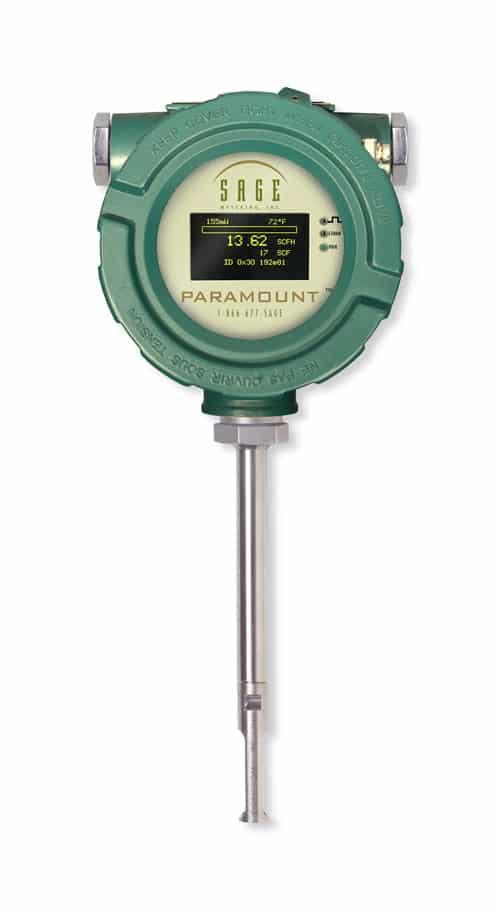 Product Industrial Thermal Mass Flow Meter | Paramount - Sage Metering image