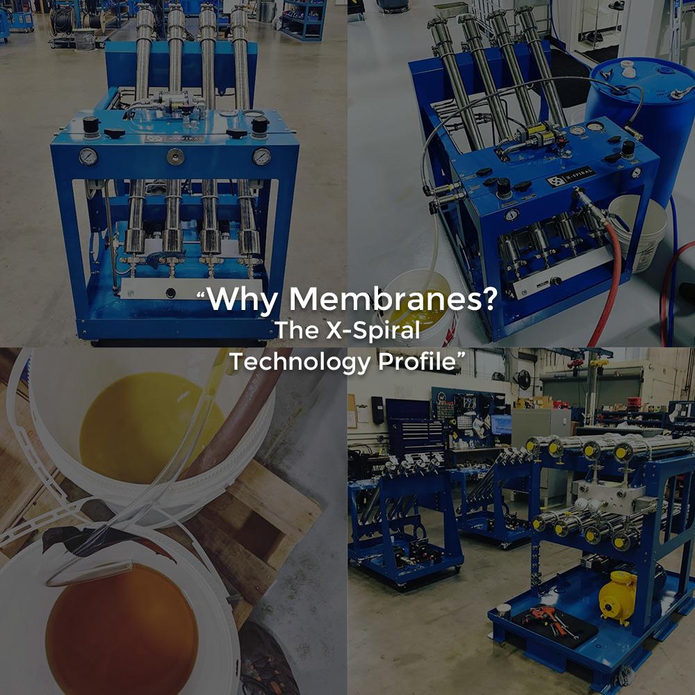 Product Why Membranes? The X-Spiral Technology Profile - SciPhy Systems image
