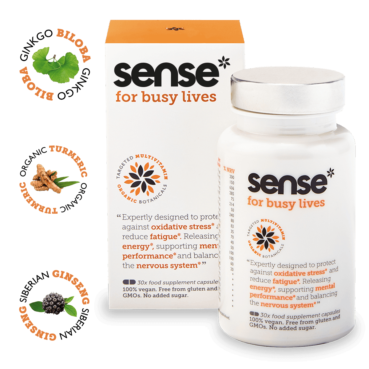 Product Buy sense* for busy lives food supplement capsules — 30 image