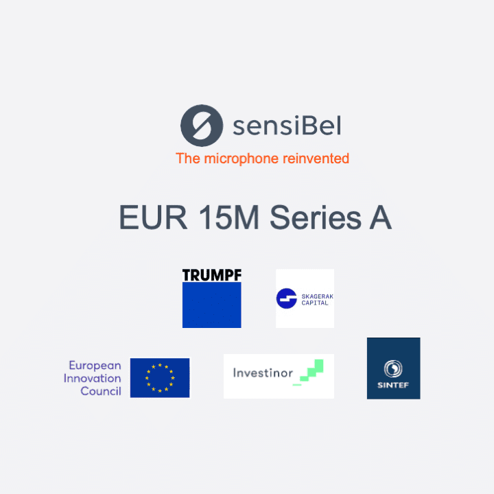 Product sensiBel completes EUR 15M series A to ramp up production - sensiBel image