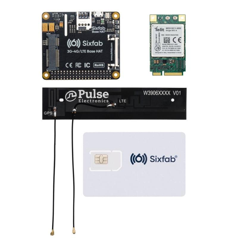 Product Raspberry Pi Cellular IoT Kit (LTE-M) - Sixfab image