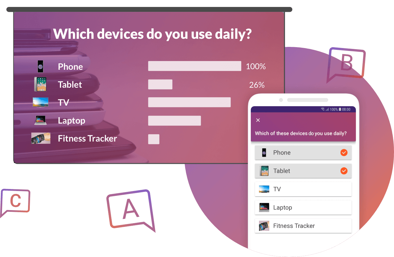 Product: Audience Live Polls | SlideLizard®
