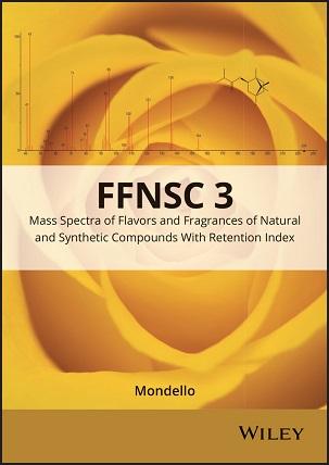 Product Mass Spectra of Flavours and Fragrances of Natural and Synthetic Compounds (FFNSC), 3rd Edition - Spectrometrics - The Chemistry of Collaboration image