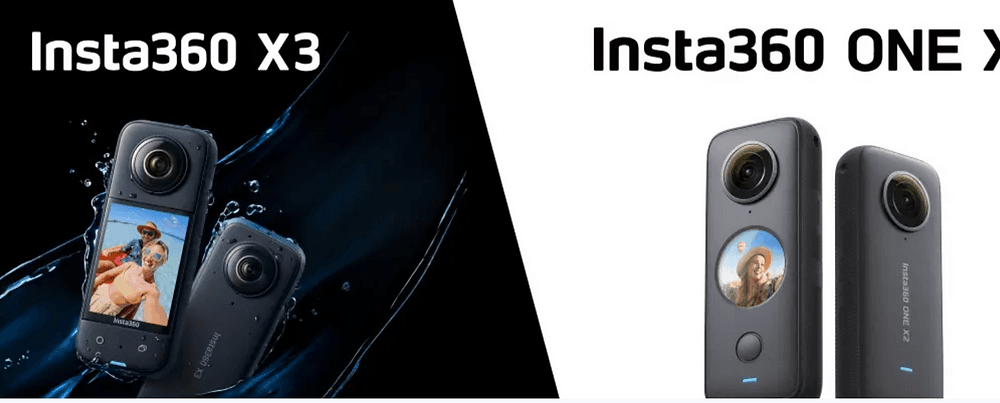 Product Insta360 X3 vs ONE X 2 : Exploring the Upgrades and Features of the New Insta360 Action Camera image