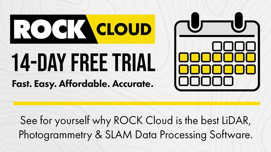 Product LiDAR Proccesing Software | ROCK Cloud | Free Trial! image